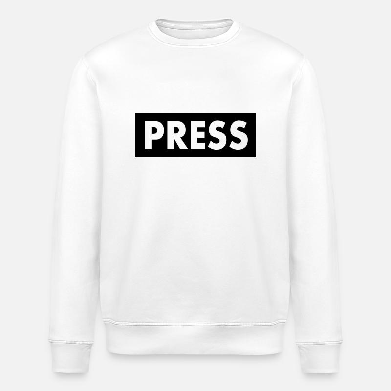 Press - Sweat bio ROLLER Stanley/Stella Unisexe - blanc