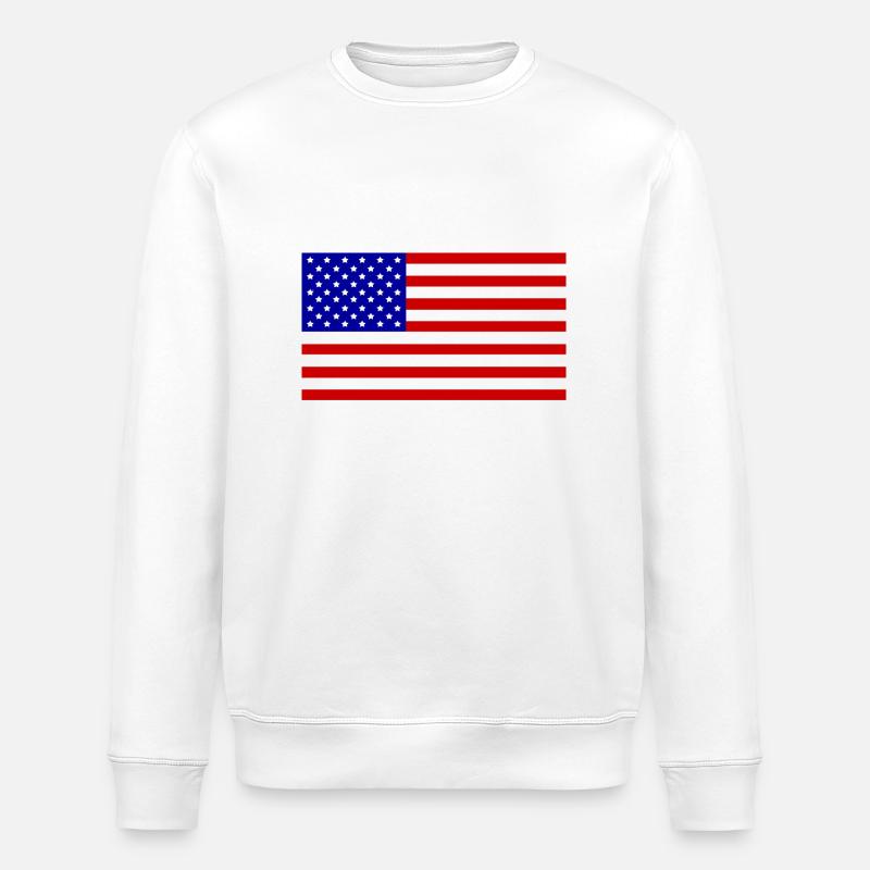 USA - Stanley/Stella Unisex Bio-Sweatshirt ROLLER - Weiß