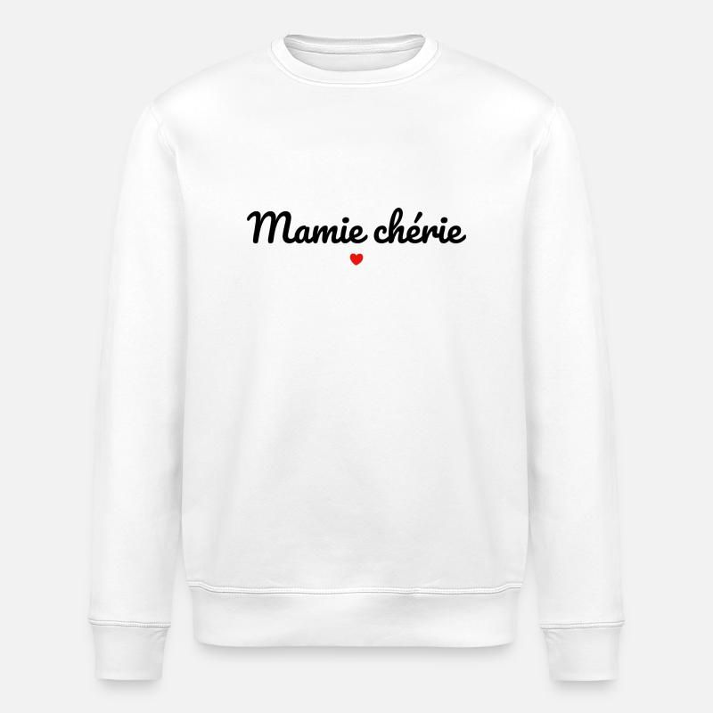 Maman chérie - Sweat bio ROLLER Stanley/Stella Unisexe - blanc