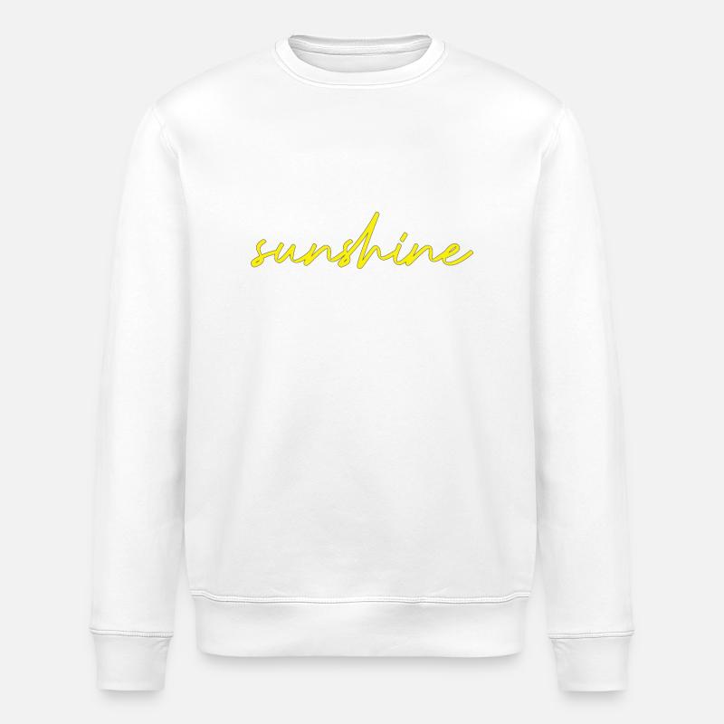 Soleil - Sweat bio ROLLER Stanley/Stella Unisexe - blanc