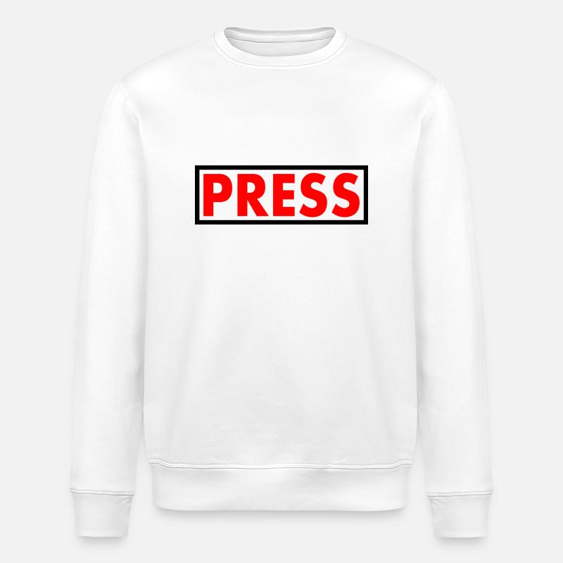 Press - Stanley/Stella Unisex Bio-Sweatshirt ROLLER - Weiß