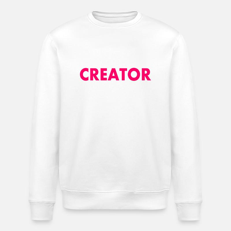 Creator - Stanley/Stella ROLLER Unisex Organic Sweatshirt - white