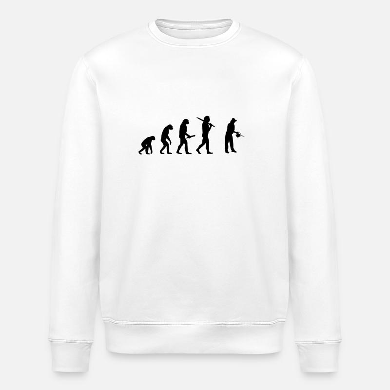 gaertner evolution développement de progrès - Sweat bio ROLLER Stanley/Stella Unisexe - blanc