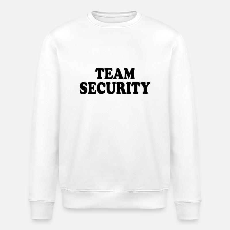 Team security - Stanley/Stella ROLLER Unisex Organic Sweatshirt - white