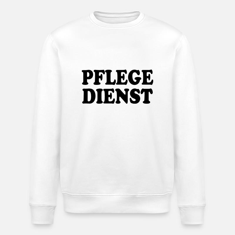 Nursing - Stanley/Stella ROLLER Unisex Organic Sweatshirt - white