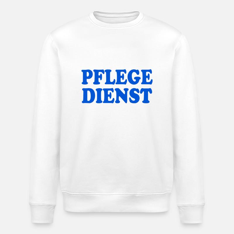 pflegedienst - Stanley/Stella Unisex Bio-Sweatshirt ROLLER - Weiß