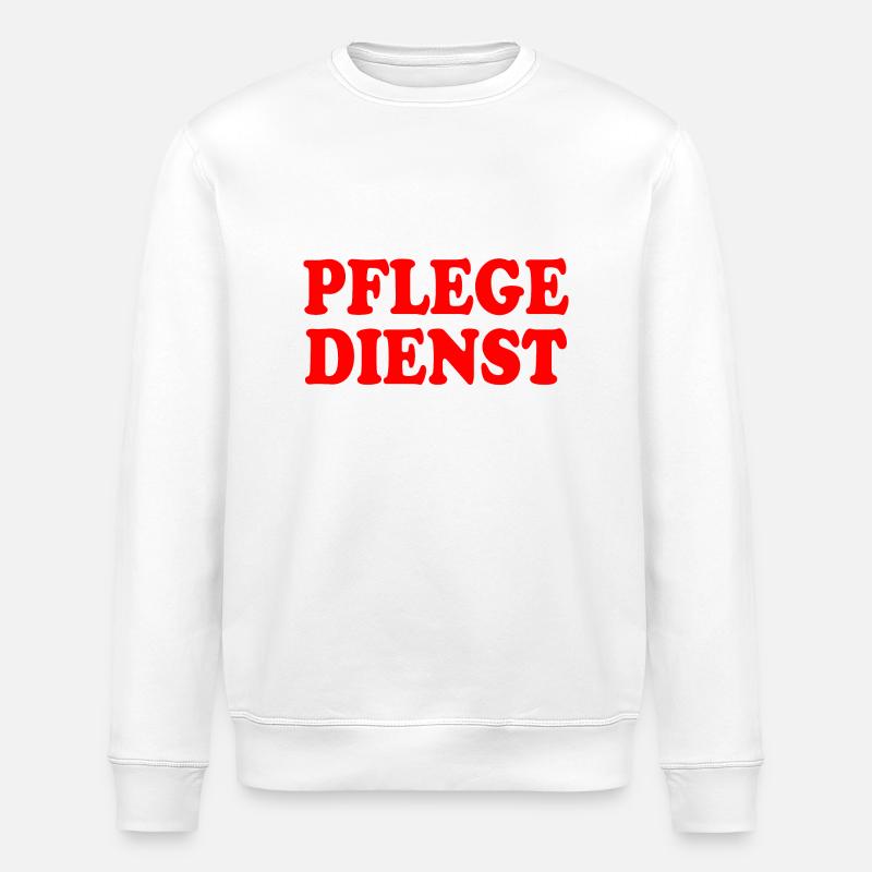 Nursing - Stanley/Stella ROLLER Unisex Organic Sweatshirt - white