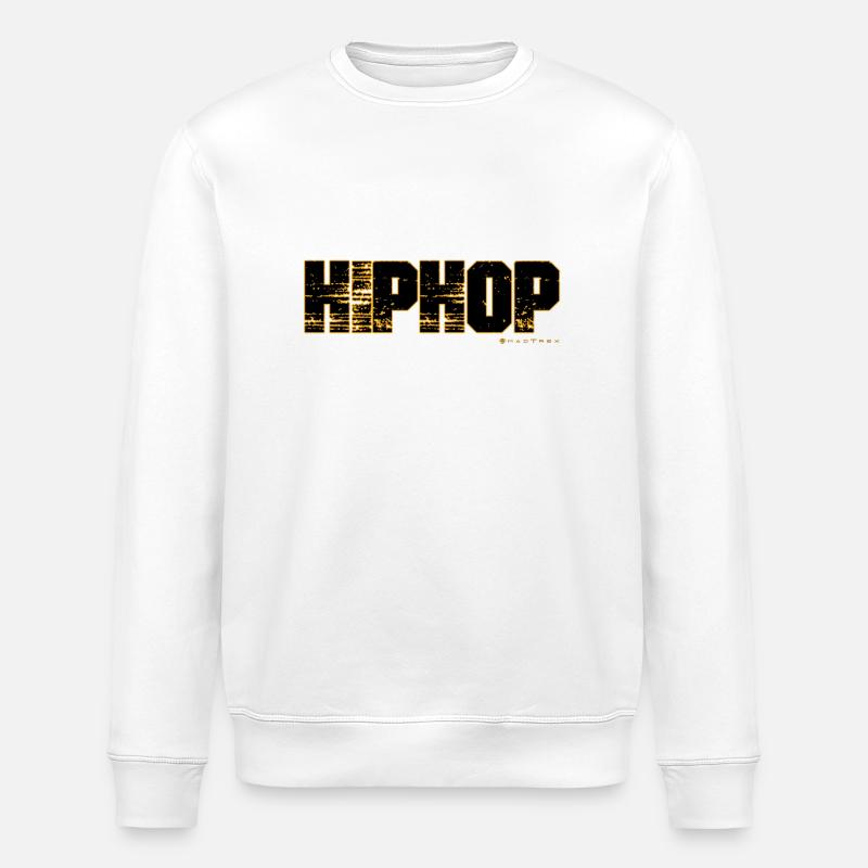 HipHop - Stanley/Stella Unisex Bio-Sweatshirt ROLLER - Weiß