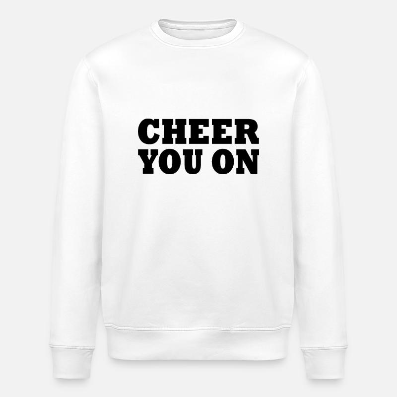 Cheer you on - Sweat bio ROLLER Stanley/Stella Unisexe - blanc