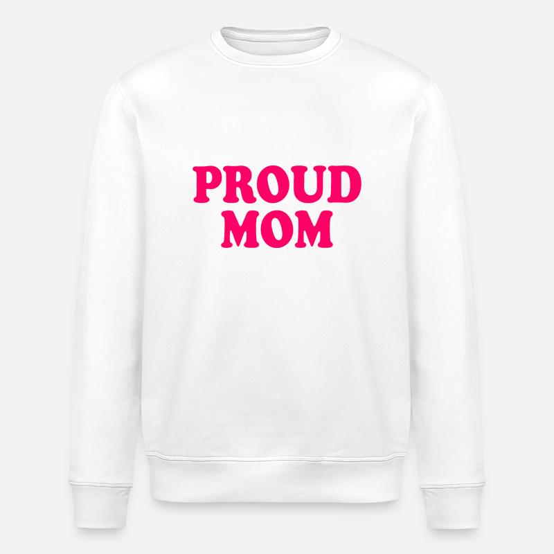Proud mom - Sweat bio ROLLER Stanley/Stella Unisexe - blanc