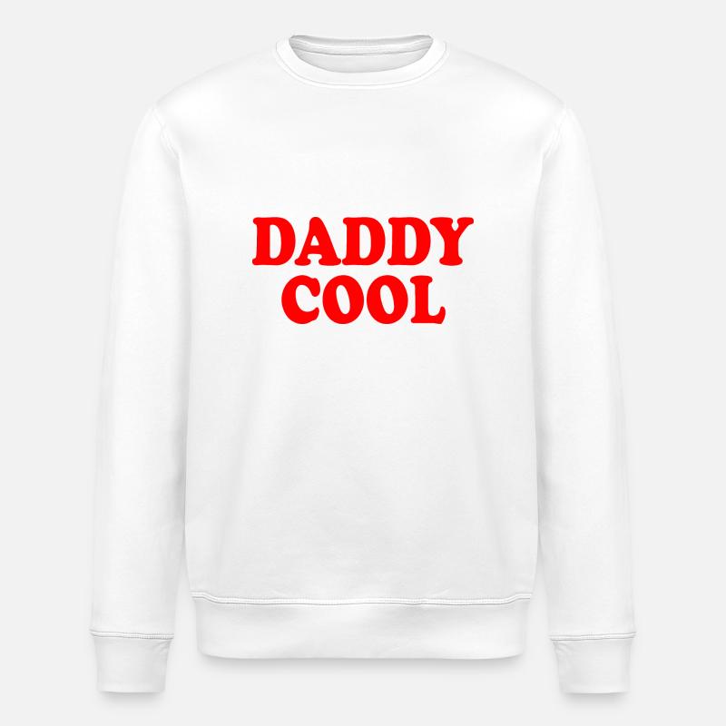 Daddy cool - Stanley/Stella Unisex Bio-Sweatshirt ROLLER - Weiß