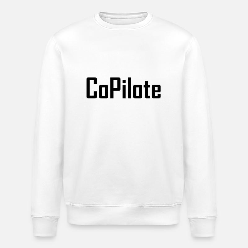 copilot - Stanley/Stella ROLLER Unisex Organic Sweatshirt - white
