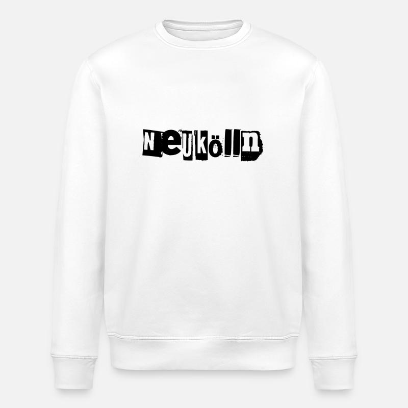 Neukoelln - Stanley/Stella Unisex Bio-Sweatshirt ROLLER - Weiß