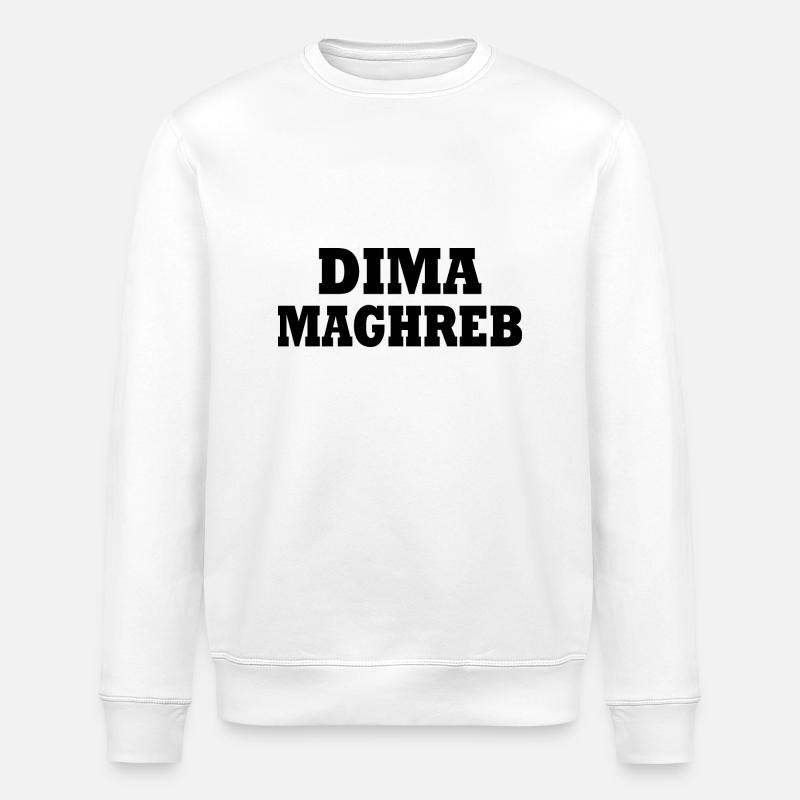 Dima maghreb - Stanley/Stella Unisex Bio-Sweatshirt ROLLER - Weiß