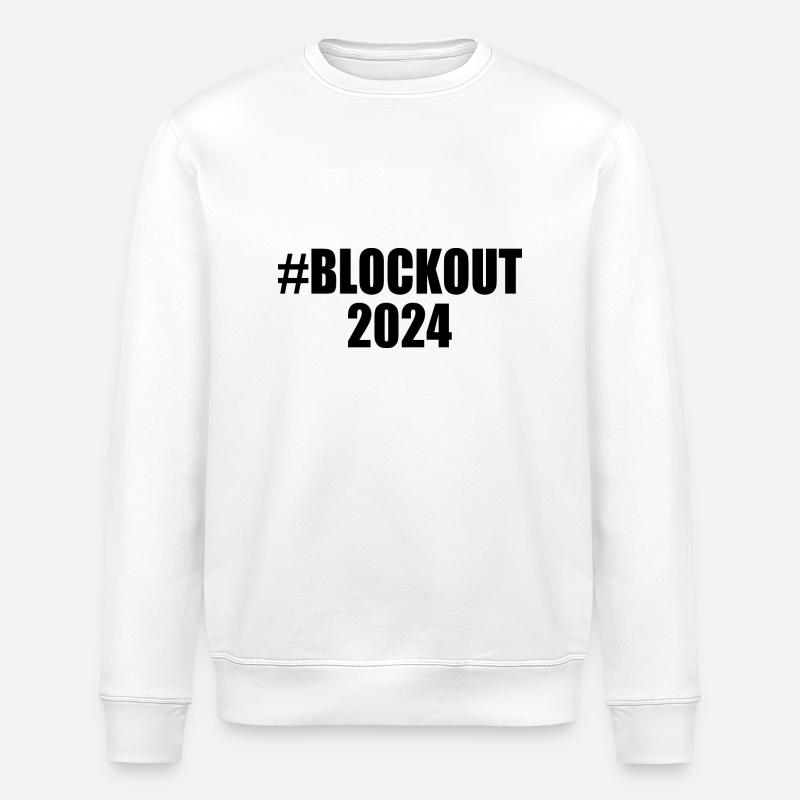 Blockout 2024 - Stanley/Stella Unisex Bio-Sweatshirt ROLLER - Weiß