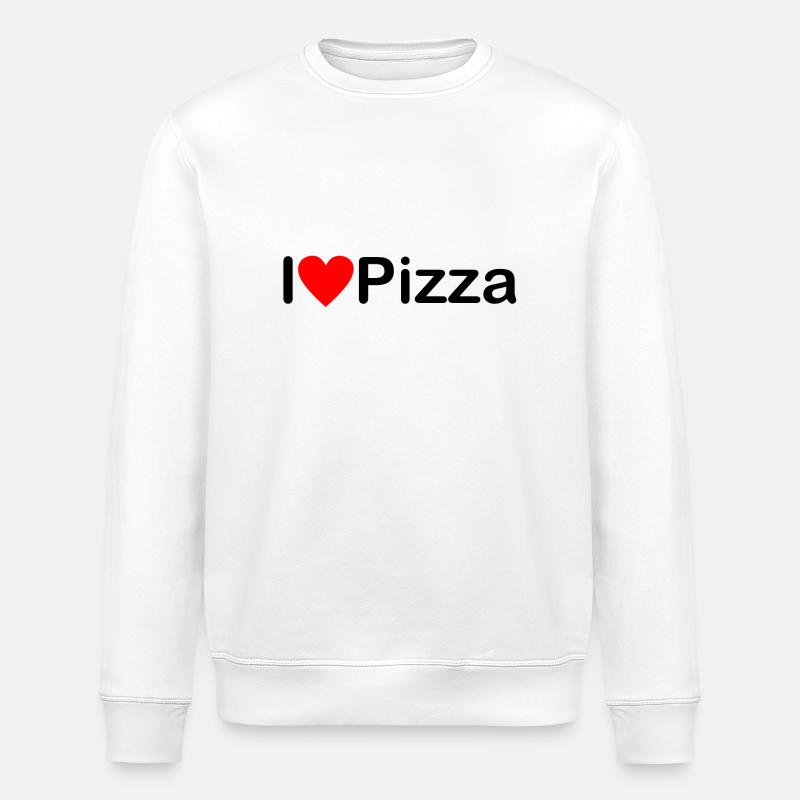 PIZZA - Sweat bio ROLLER Stanley/Stella Unisexe - blanc