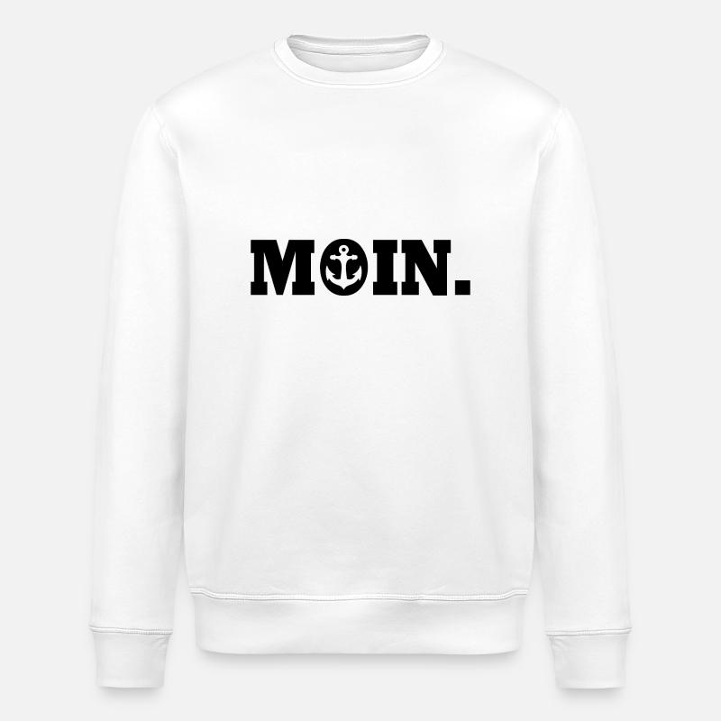 Moin - Stanley/Stella Unisex Bio-Sweatshirt ROLLER - Weiß