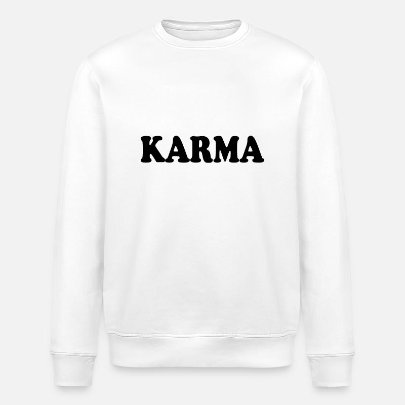 Karma - Sweat bio ROLLER Stanley/Stella Unisexe - blanc