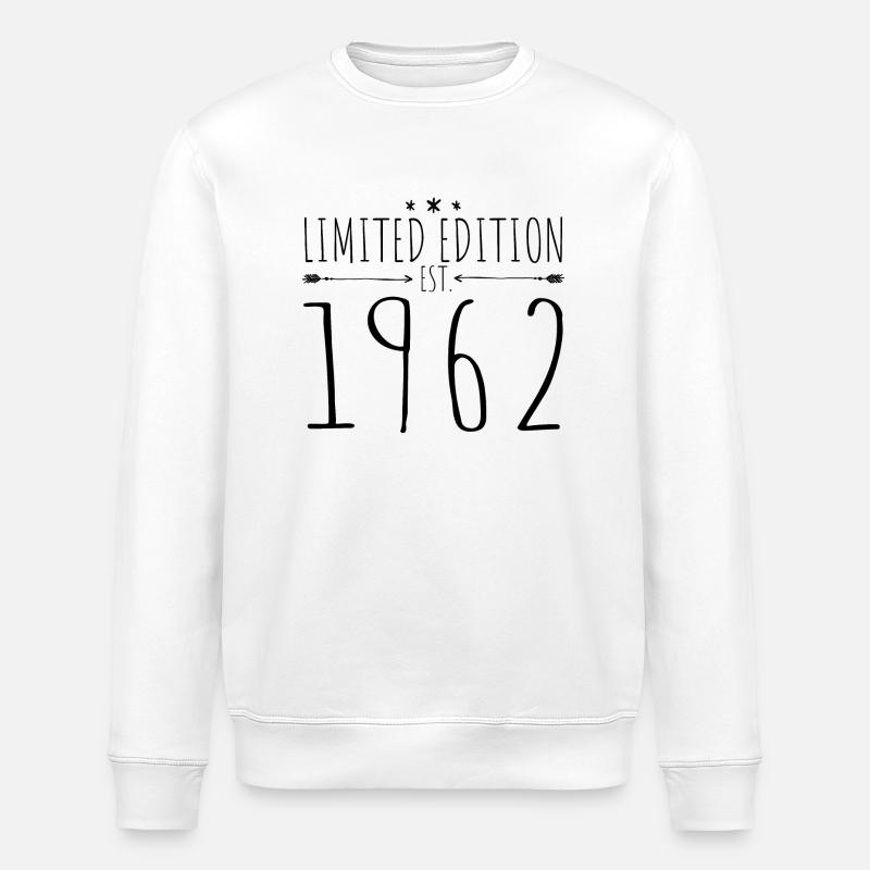 LE est 1962 - Stanley/Stella Unisex Bio-Sweatshirt ROLLER - Weiß