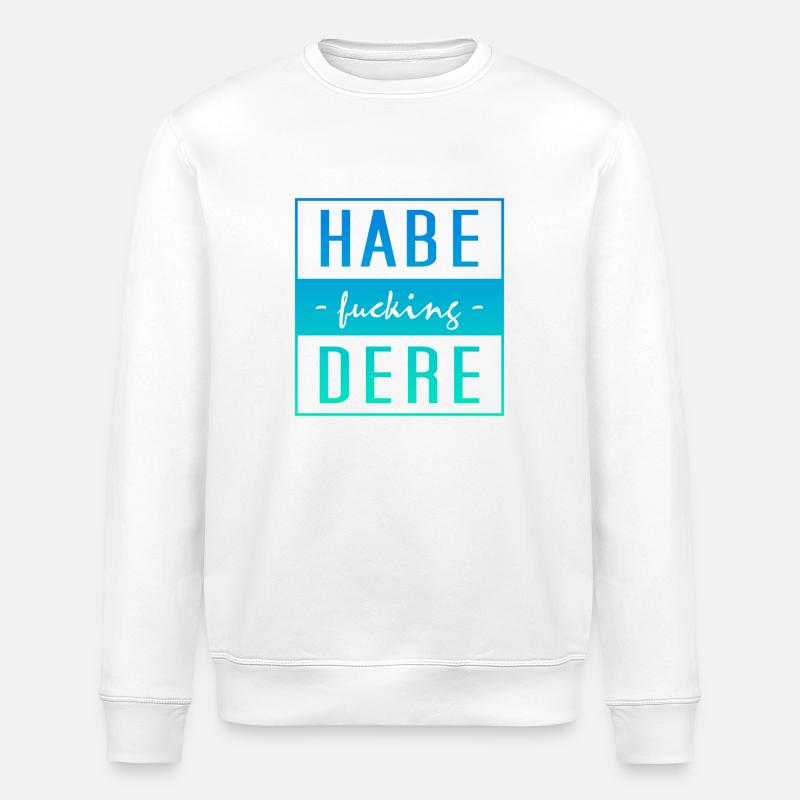 Habe Dere - Stanley/Stella Unisex Bio-Sweatshirt ROLLER - Weiß