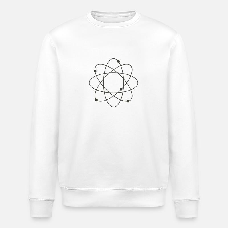 Atom - Stanley/Stella Unisex Bio-Sweatshirt ROLLER - Weiß