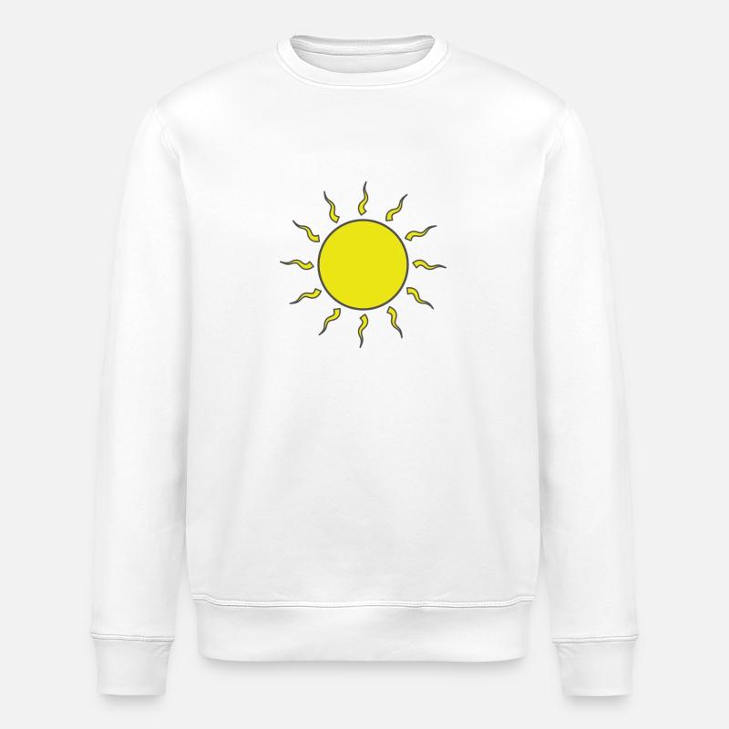 soleil - Sweat bio ROLLER Stanley/Stella Unisexe - blanc
