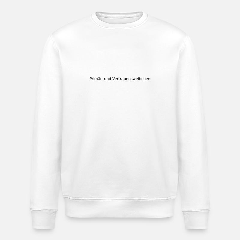 Primär- und Vertrauensweibchen - Stanley/Stella Unisex Bio-Sweatshirt ROLLER - Weiß