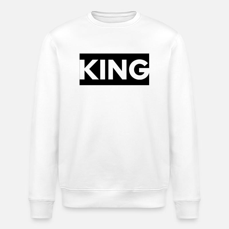 Txm-Worlds - Stanley/Stella Unisex Bio-Sweatshirt ROLLER - Weiß