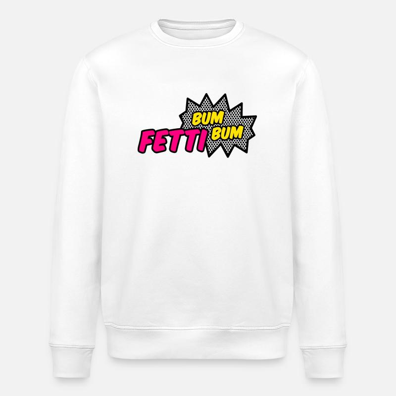 Fellation Bum Bum 2 - Sweat bio ROLLER Stanley/Stella Unisexe - blanc