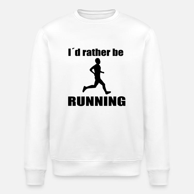 running - Stanley/Stella Unisex Bio-Sweatshirt ROLLER - Weiß