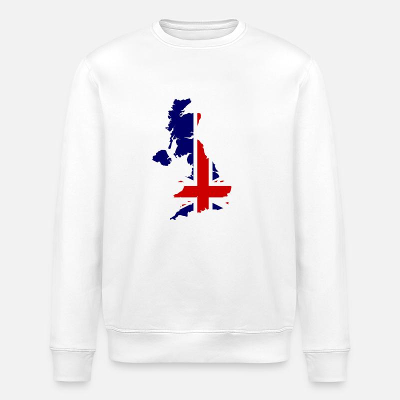 UK / United Kingdom - Stanley/Stella Unisex Bio-Sweatshirt ROLLER - Weiß