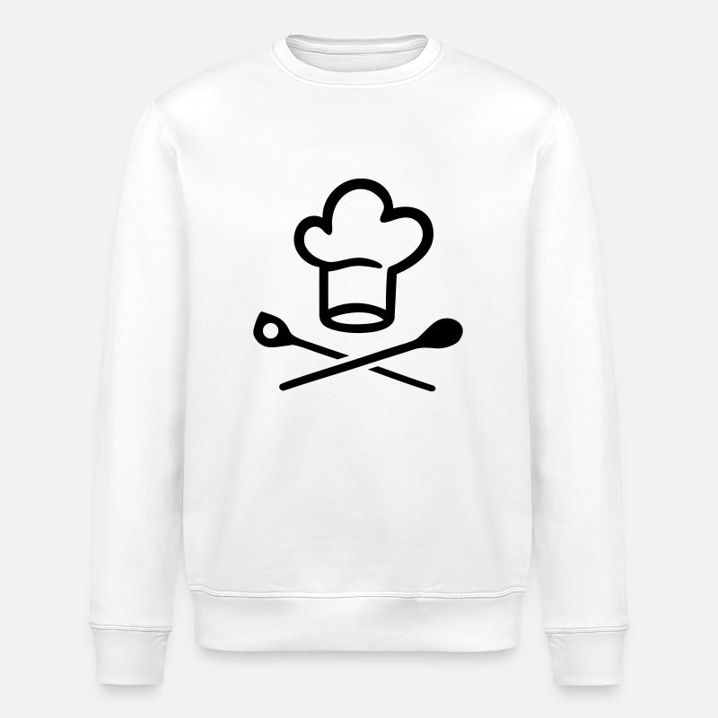 Chefkoch - Stanley/Stella Unisex Bio-Sweatshirt ROLLER - Weiß