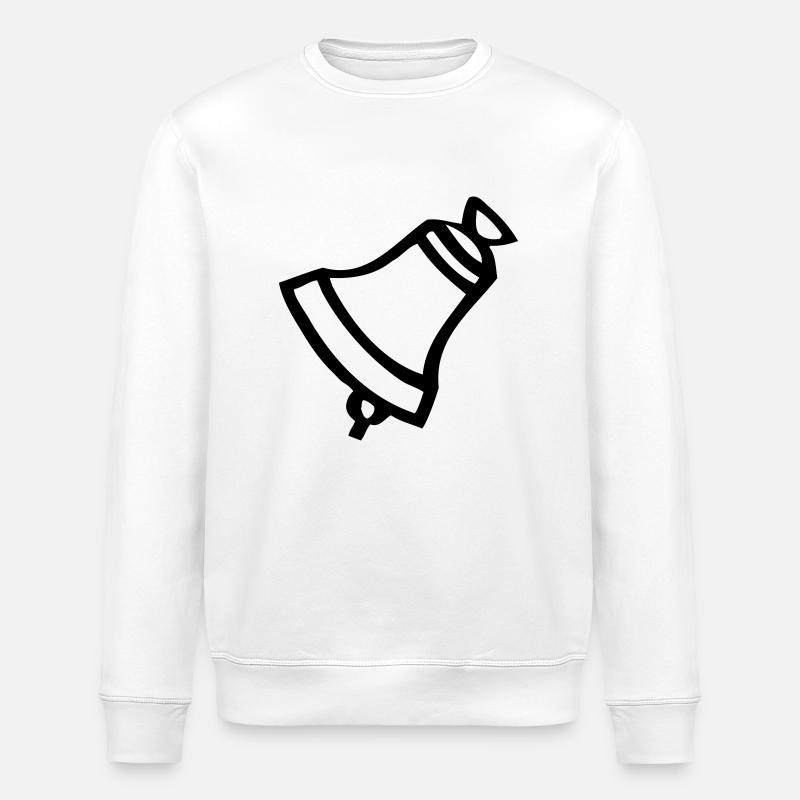 christmas bell - Stanley/Stella Unisex Bio-Sweatshirt ROLLER - Weiß