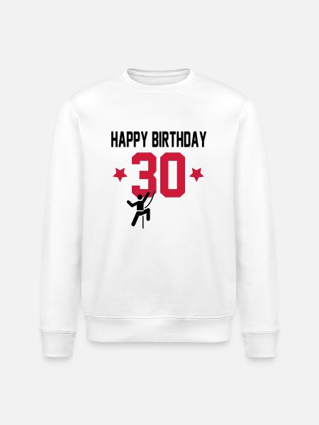 30 - Stanley/Stella ROLLER Unisex Organic Sweatshirt - white