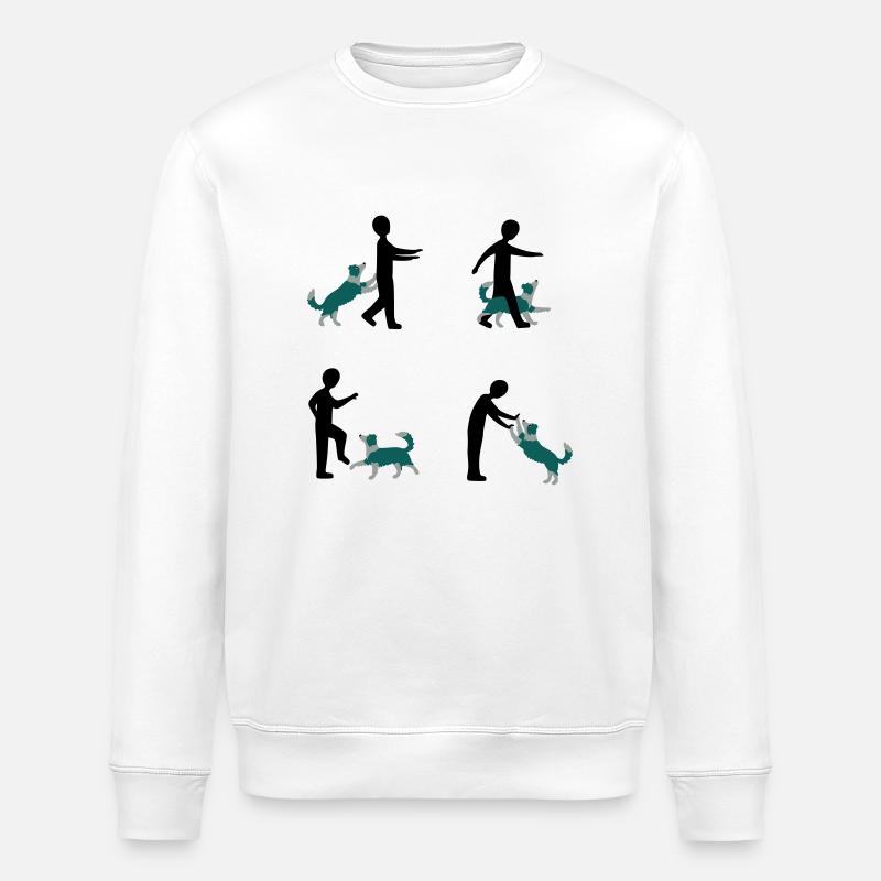 Dog Dancing 3-1 - Sweat bio ROLLER Stanley/Stella Unisexe - blanc