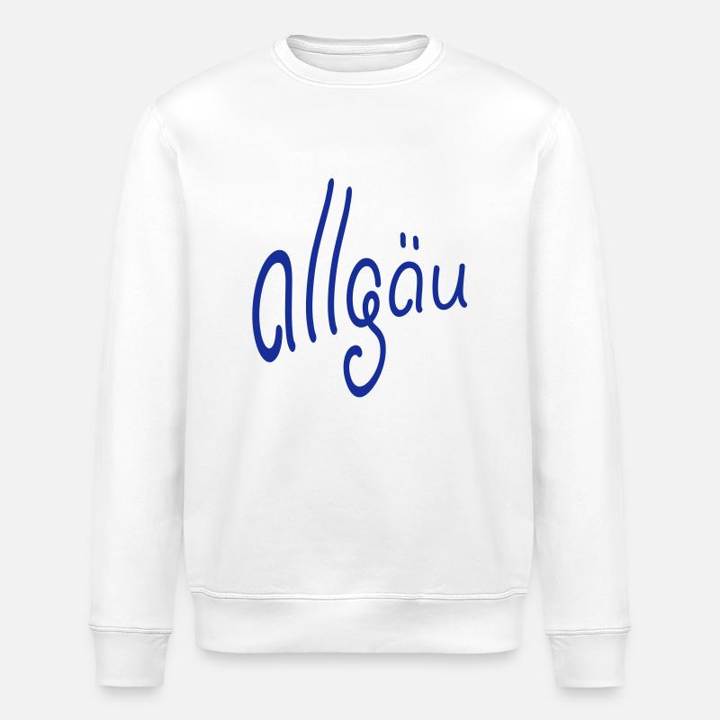 Allgäu - Stanley/Stella Unisex Bio-Sweatshirt ROLLER - Weiß