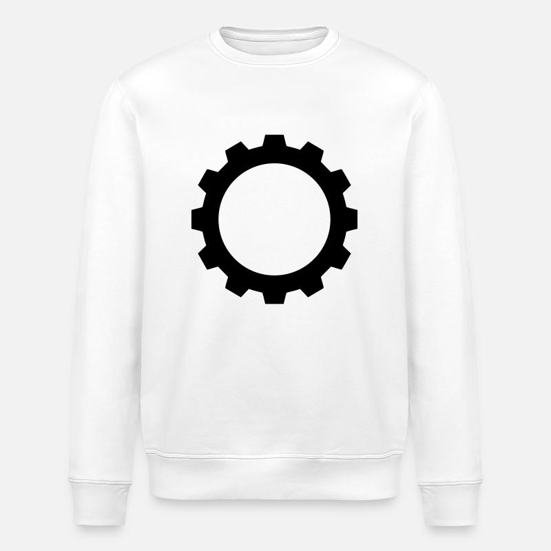 Pignon - Sweat bio ROLLER Stanley/Stella Unisexe - blanc