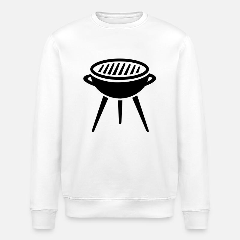 Grill - Sweat bio ROLLER Stanley/Stella Unisexe - blanc