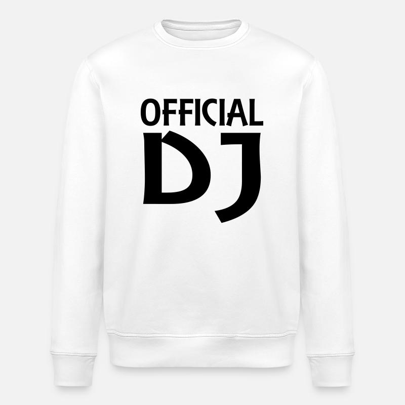 Official DJ - Sweat bio ROLLER Stanley/Stella Unisexe - blanc