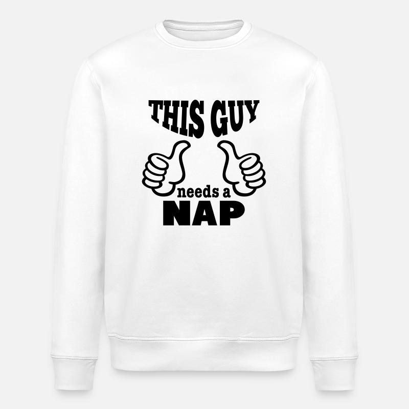 this guy - Stanley/Stella Unisex Bio-Sweatshirt ROLLER - Weiß