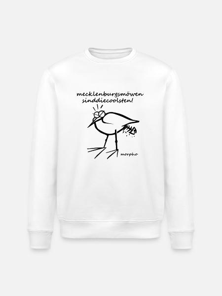 Möwe - Stanley/Stella Unisex Bio-Sweatshirt ROLLER - Weiß