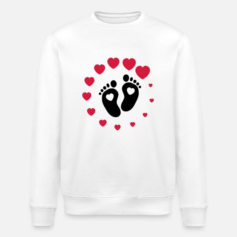 Baby loading - Sweat bio ROLLER Stanley/Stella Unisexe - blanc