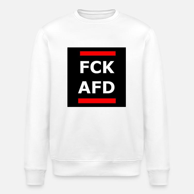 FCK AFD - Sweat bio ROLLER Stanley/Stella Unisexe - blanc