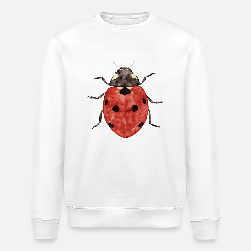 Coccinelle - Sweat bio ROLLER Stanley/Stella Unisexe - blanc