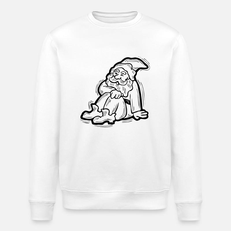 Weihnachtsmann - Stanley/Stella Unisex Bio-Sweatshirt ROLLER - Weiß