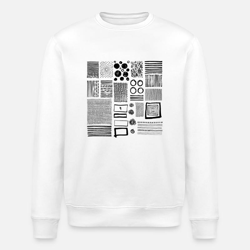 Grafik - Stanley/Stella Unisex Bio-Sweatshirt ROLLER - Weiß