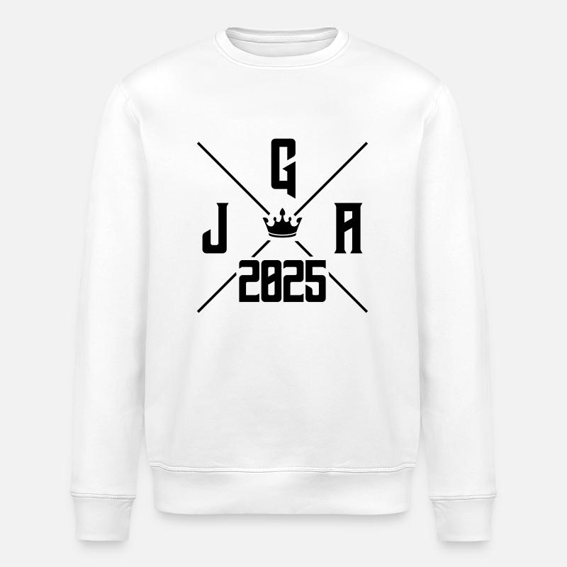 jga 2025 - Stanley/Stella Unisex Bio-Sweatshirt ROLLER - Weiß