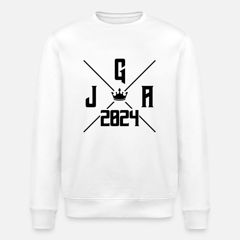 jga 2024 - Stanley/Stella Unisex Bio-Sweatshirt ROLLER - Weiß