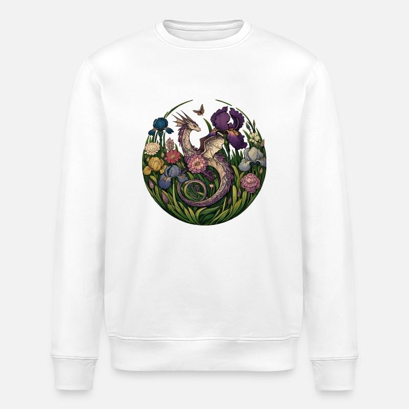 Dragon - Sweat bio ROLLER Stanley/Stella Unisexe - blanc