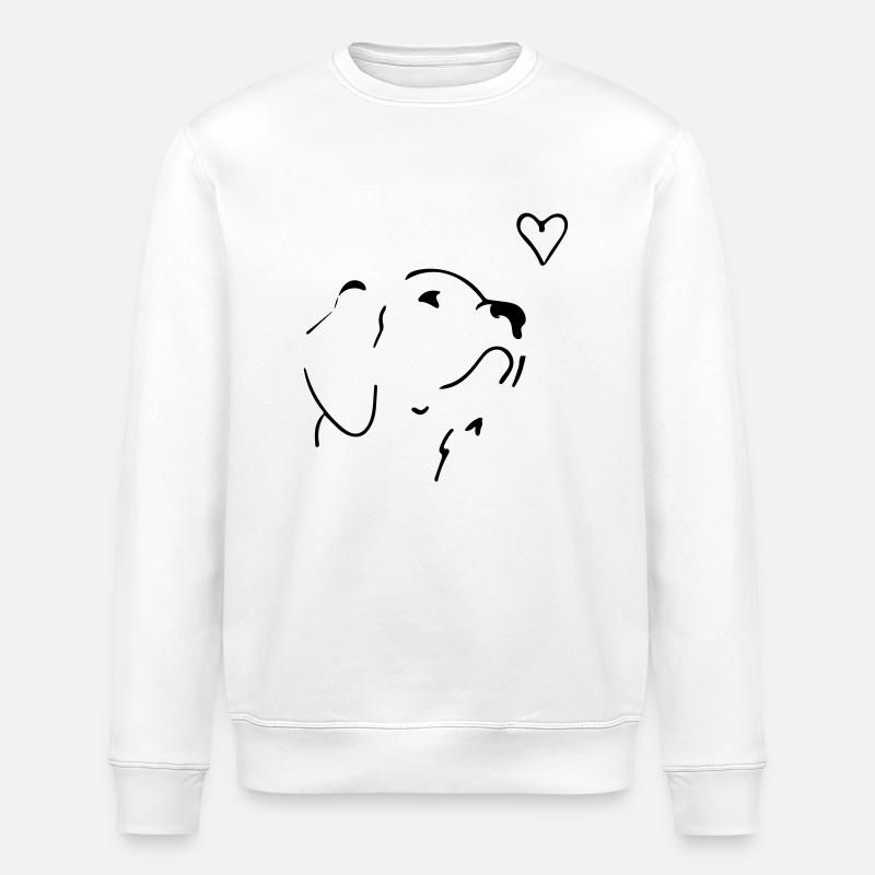 Jedoch - Stanley/Stella Unisex Bio-Sweatshirt ROLLER - Weiß